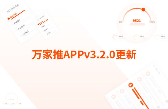 萬家推APPv3.2.0更新：【CRM】新增線索、客戶、訂單、